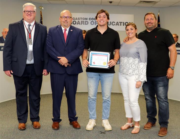 Board recognizes students for achievements